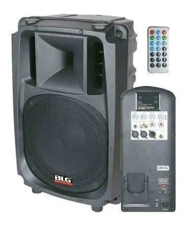 Bafle Abs BLG Activo 15 + Dr 2 Entr Xlr +rca Rxa15p650u