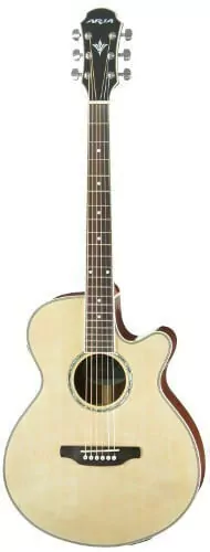 Guitarra Electroacustica Con Eq Y Afinador Natural