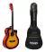 Guitarra Electro Acustica Texas Ag10 Eq Afinador Funda