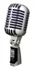 Microfono Shure Super 55 Estilo Vintage Con Soporte Y Cable Elvismic en internet