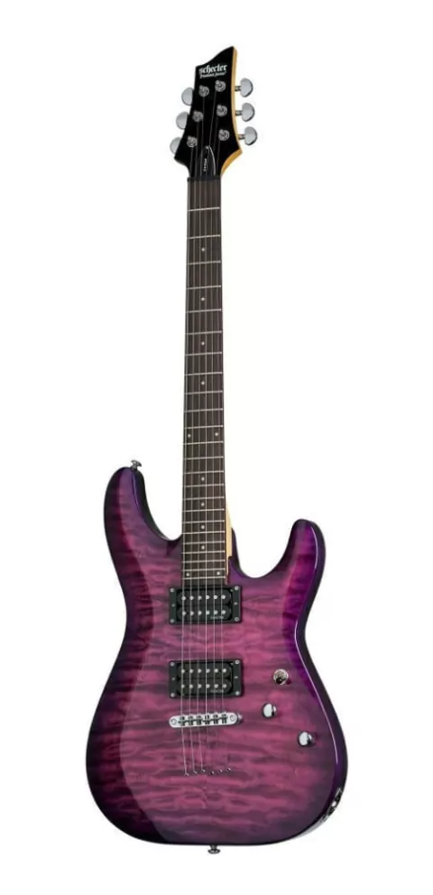 Guitarra Electrica Schecter C-6 Plus Thrubody Pickup:hh