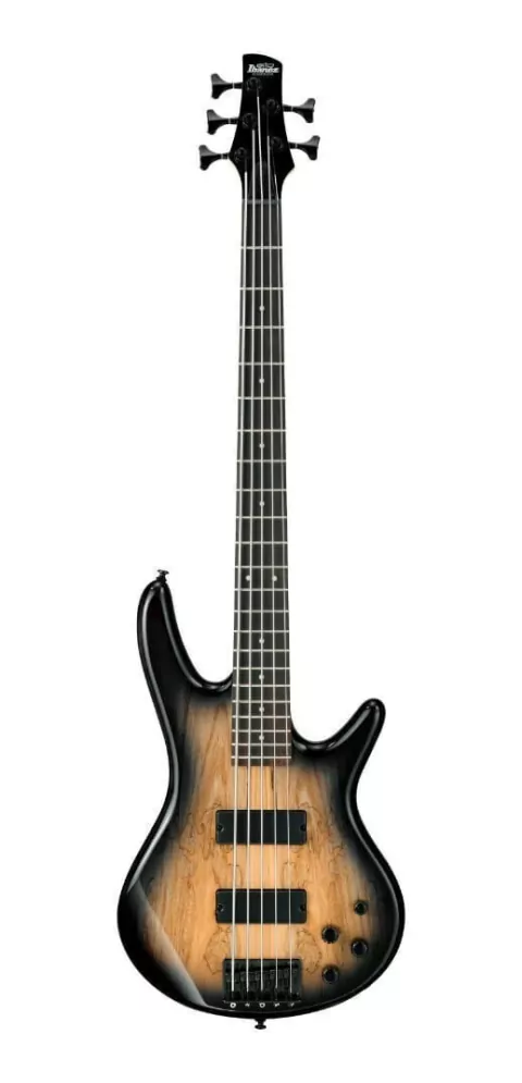 Bajo Electrico Activo Ibanez Gio Gsr205 5 Cuerdas Gray Burst