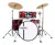 Bateria Mapex Horizon 5 Cuerpos Rock Bombo De 22 Sin Fierros