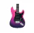 Guitarra Electrica Gypsy GRE1K tipo Strato c/funda y correa Violeta Sunburst