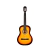 Guitarra Clásica Criolla Aston Reed de Estudio con Funda de Transporte - Sunburst - comprar online