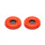 Accesorios para DJ Pioneer Cable Espiralado 1,2mts + Almohadillas de cuero Naranja