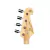 Bajo Electrico SX SJB/ALDER/NA Alder Series Jazz Bass c/Funda Natural Glossy