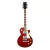 Guitarra Electrica SX EF3D Les Paul EF3 Serie mango encolado Transparent Red