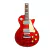 Guitarra Electrica SX EF3D Les Paul EF3 Serie mango encolado Transparent Red