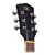 Guitarra Electrica SX EF3D Les Paul EF3 Serie mango encolado Transparent Red