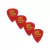 Puas para Guitarra medium GHS pack de 12 estilo standard