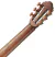 Guitarra Clasica Cort Tapa Abeto Solido C/funda Ac200 Op