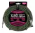 Cable Instrumento Ernie Ball 5,49 M Mallado Plug Angular Negro y Verde