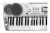 Teclado Ringway Ck70 5 Octavas 61 Teclas Sensibles Plateado