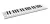 Controlador Midi Cme Xkey 37 Notas Ultraliviano Y Sensitivo Plateado