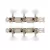 Clavijero Guitarra Clasica 214n 35mm Cromado Perilla Ovalada