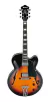 Guitarra Electrica IBANEZ AF75BS Cuerpo Hueco Brown Sunburst en internet