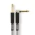 Cable Instrumento Mxr DCIW18R Tela Woven Silver 5.5 Metros Recto / Angular