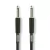 Cable De Instrumento Mxr Dcix10 Pro Series 3 Mts Recto/ Recto Negro