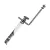 Soporte Percusion Dixon Pachmsp Para Chimes Acero Plateado (Lluvia)