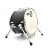 Bateria Dixon Traveler RT516EBK 5 Cuerpos Negra Fierros y Platos en internet
