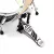 Imagen de Bateria Dixon Traveler RT516EBK 5 Cuerpos Negra Fierros y Platos