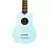 Ukelele Soprano Gracia Tapa Caoba Colores Cedro Celeste