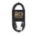 Cable TRS Western Canon Hembra a Plug Recto Balanceado 3 mts