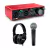Placa Focusrite Scarlett2i2 + Mic Sm58 Y Auriculares Srh440
