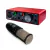 Interfaz Focusrite Scarlett Solo + Akg P220 Condenser