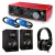 Combo Interfaz de audio Focusrite c/Monitor de estudio cable y auriculares profesionales