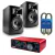 Bafle JBL LRS305P + Focusrite Scarlett Solo + Cables KWC 105