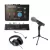 Placa Solid State Logic SSL2+ Mic Samson Q2U + Auri Shure