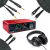 Focusrite Scarlett Solo + Auriculares Shure SRH440 + Cables