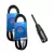 Combo Interfaz de audio Focusrite c/Monitor de estudio cable y auriculares profesionales