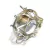 Soporte de microfono Acustica SM-013 Shock mount metalico Color Plateado - Baires Rocks - Instrumentos Musicales y Audio e Iluminación Profesional