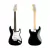 Guitarra Electrica Squier Negra + Amplificador Fender + Accesorios