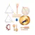 Set de percusion Knight JB1002 8 instrumentos p/ninos