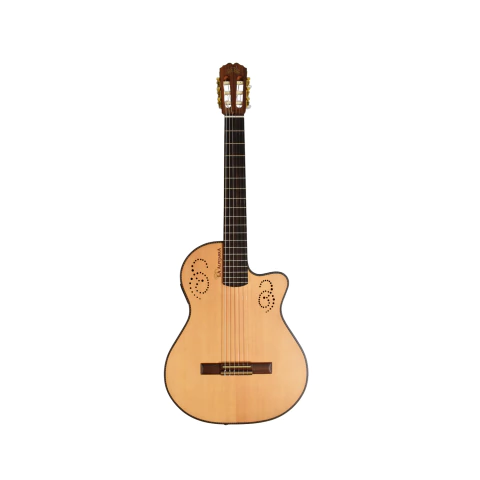 Guitarra Electro Criolla Clásica La Alpujarra 300KINKM Media Caja Mate Fishman - comprar online