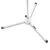 Soporte para Microfono Gravity GMS4322W Base Tripode Tipo Jirafa Blanco