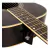 Guitarra Acustica Vintage V300 Flok con Funda Black