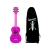Ukulelen Kala Ka-swf Soprano Waterman Fluorescente