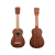 Ukulele Kala Ka-15s-h2 Soprano Caoba Satinada Hawaii Y Tatu