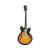 Guitarra Electrica Vintage Semi Hueca Sunburst