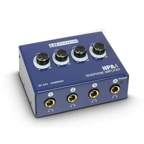 Amplificador Para Auriculares LD Systems LDHPA4 4 Canales