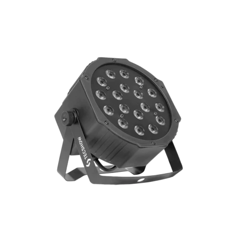Luz Led Tecshow Cosmo 18 De 18 LEDs RGB de 1W Efectos