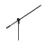 Soporte microfono Hercules MS432B Stage Series diseno Quick Turn