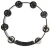 Tambourine Meinl Htt10bk Abs 10 Pulgada Sonajas Doble Hilera Negro