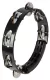 Tambourine Meinl Htt8bk Headliner Series Abs Plastico 8 Negro