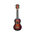 Ukelele Mahalo Soprano MJ13T Sunburst con Funda